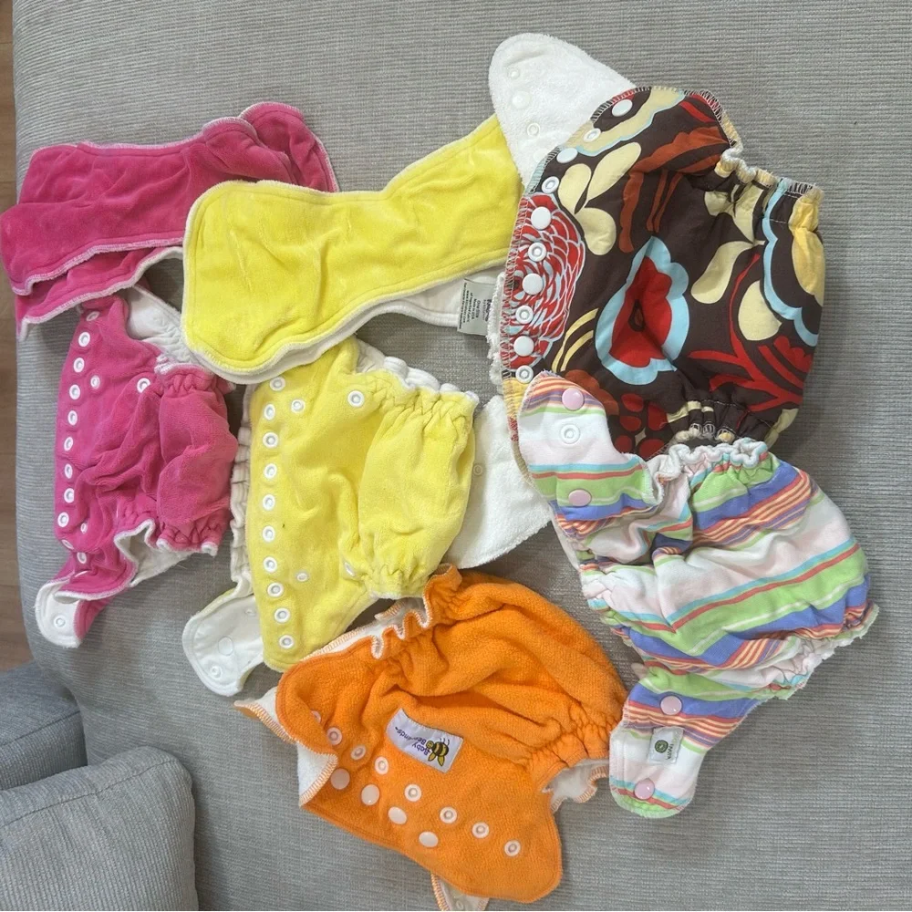 Cloth Diaper Covers and Inserts - Multi-Color Kids Accessories